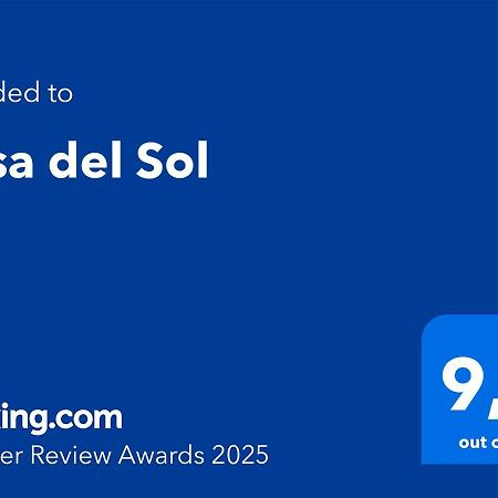Casa Del Sol Vila Peñíscola Exterior foto